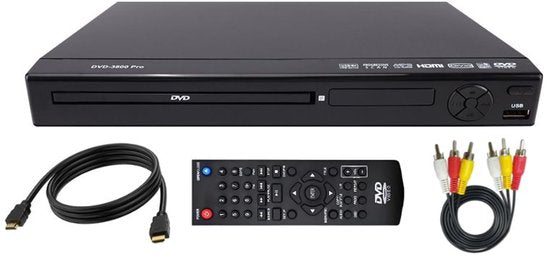Dvd speler met HDMI en afstandsbediening - Regiovrij