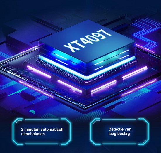 Waterflosser met 390 ml waterreservior en 4 opzetstukken