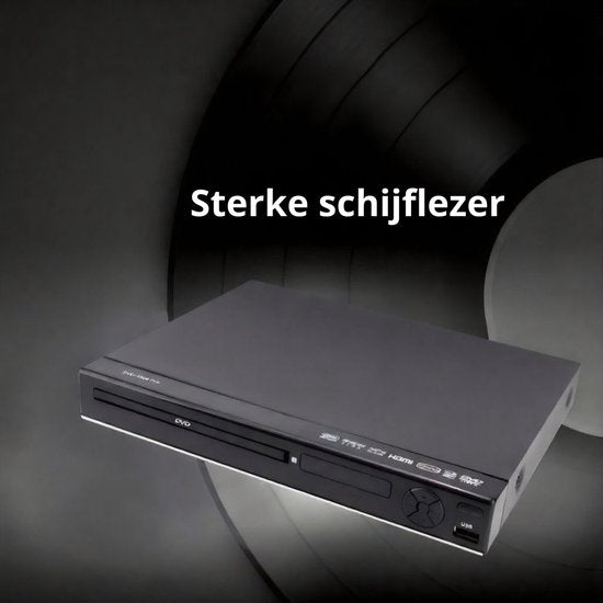 Dvd speler met HDMI en afstandsbediening - Regiovrij