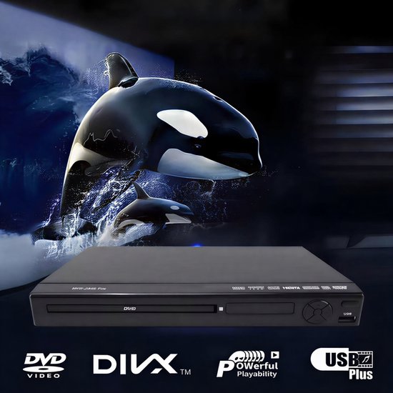 Dvd speler met HDMI en afstandsbediening - Regiovrij