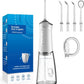 Waterflosser met 390 ml waterreservior en 4 opzetstukken