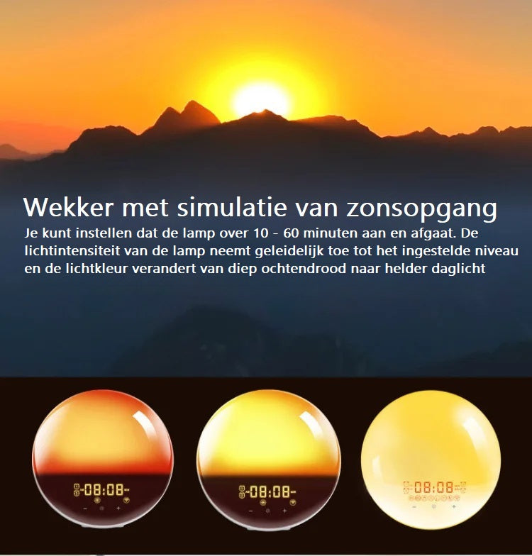 Wake Up Light met Wifi