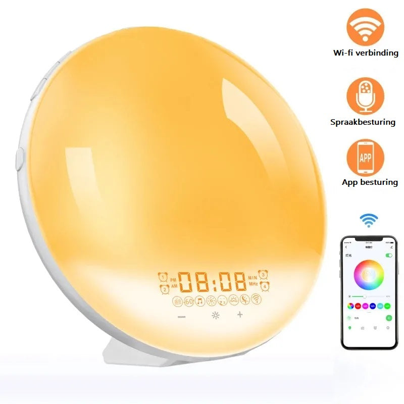 Wake Up Light met Wifi