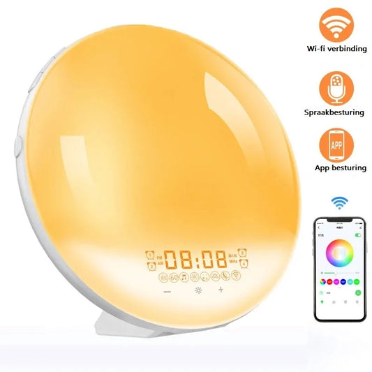 Wake Up Light met Wifi