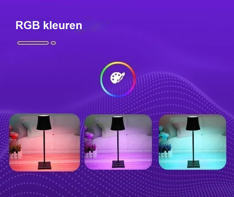 Tafellamp Oplaadbaar RGB